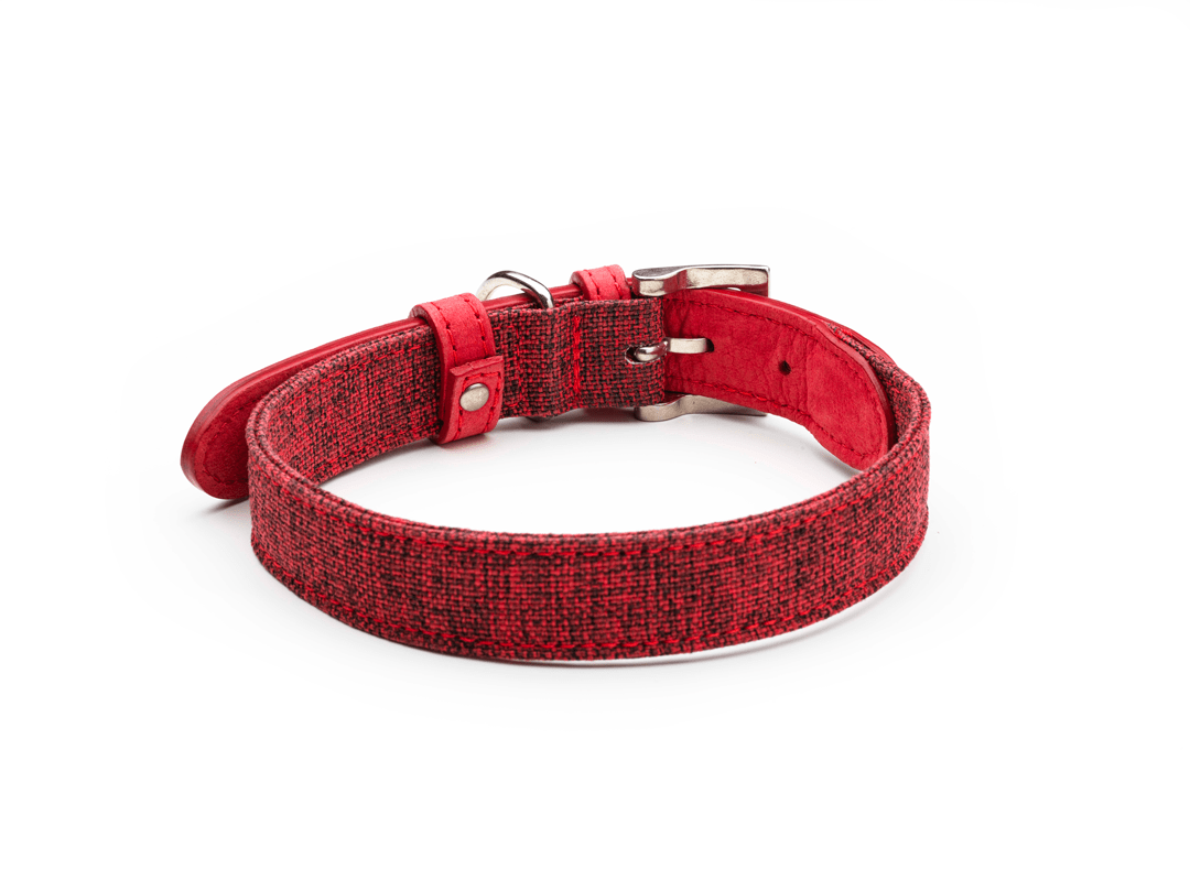 Fabric & Leather Collar - Etna - Ralph & Co