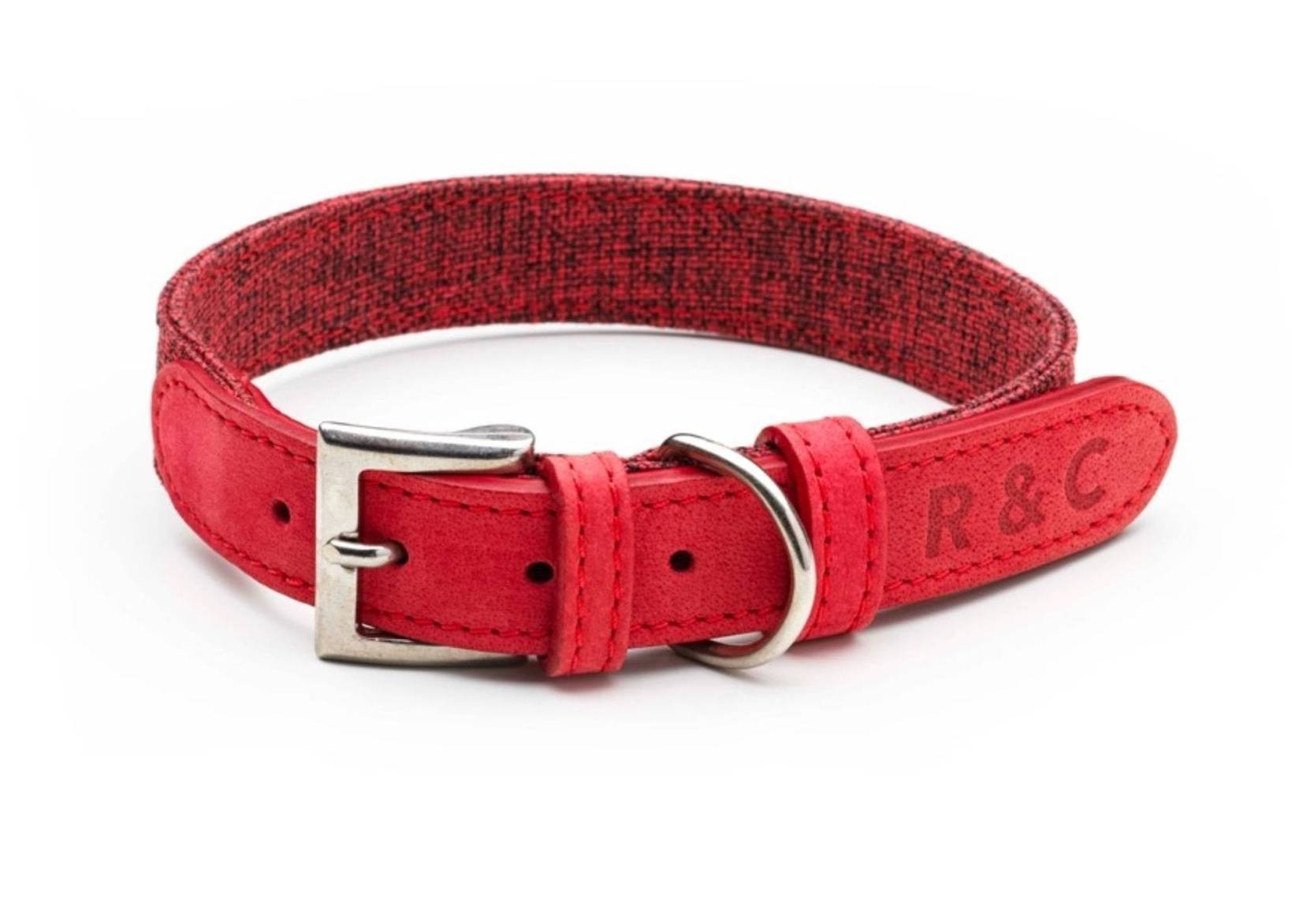 Fabric & Leather Collar - Etna - Ralph & Co