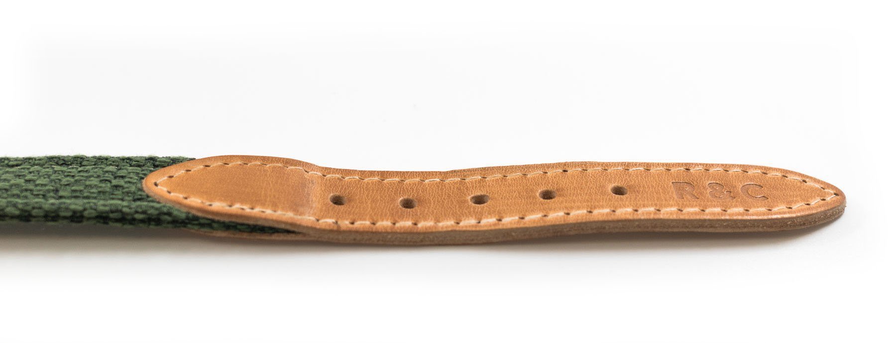 Fabric & Leather Collar - Richmond - Ralph & Co