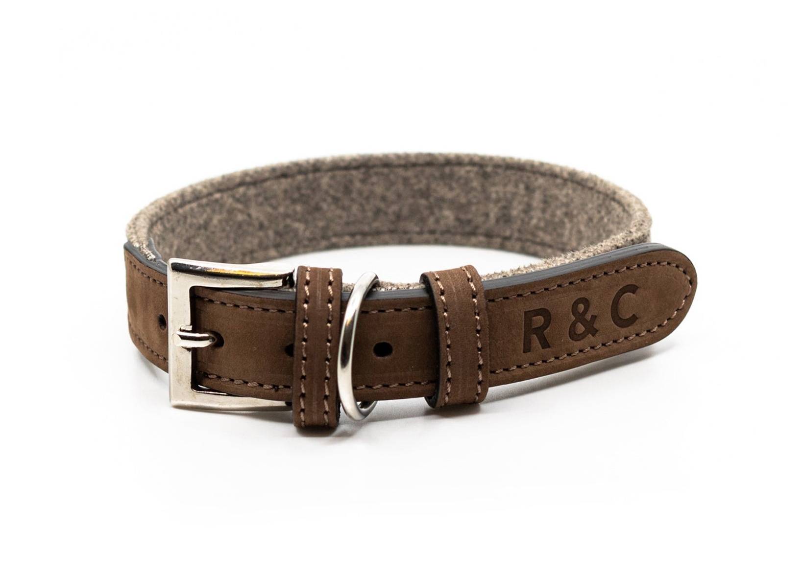 Fabric & Leather Collar - Sherbourne - Ralph & Co
