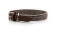 Load image into Gallery viewer, Herringbone & Leather Collar - Lincoln - Ralph & Co