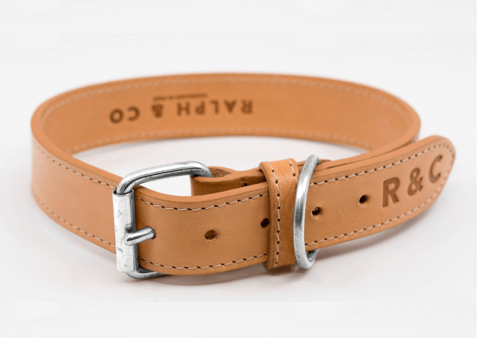 Italian Leather Collar - Trieste - Ralph & Co