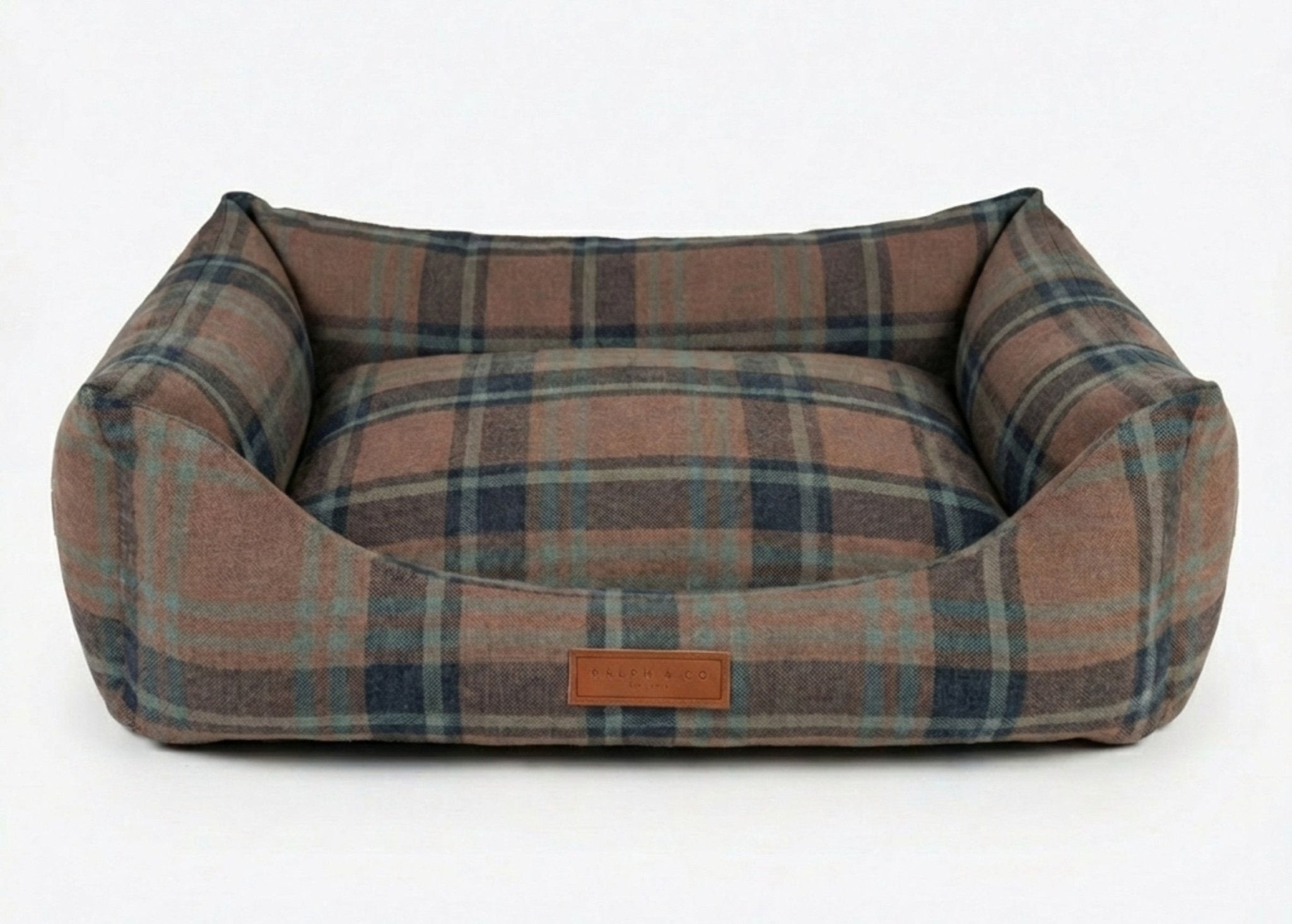 Luxury Tartan Dog Bed With Removable Covers | Marlow - Ralph & Co