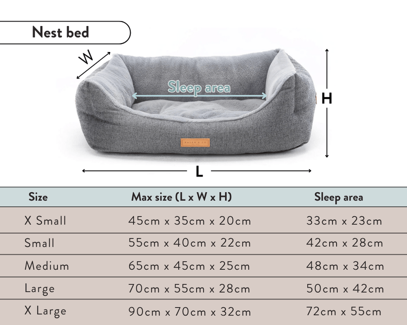 Luxury Tweed Dog Bed | Lincoln - Ralph & Co