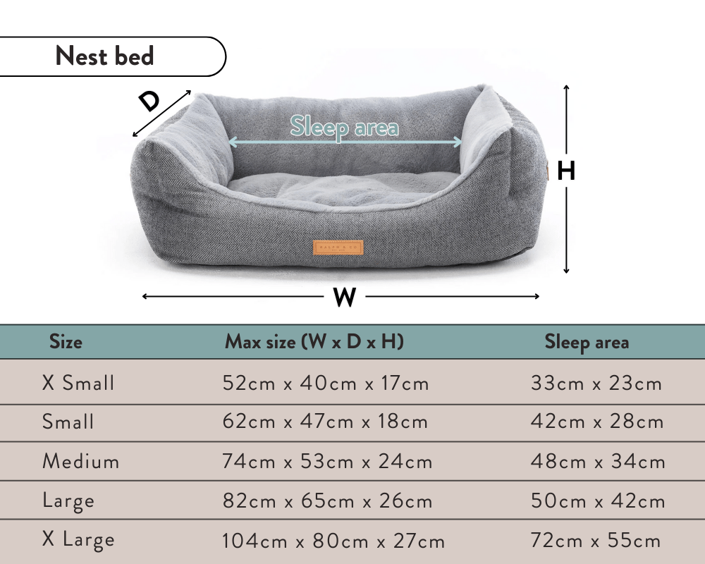 Luxury Tweed Dog Bed | Lincoln - Ralph & Co