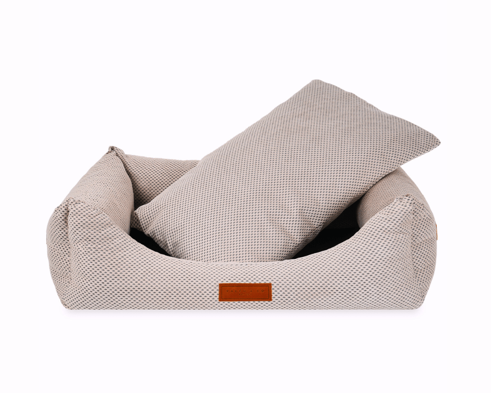 Orthopaedic Memory Foam Dog Bed | Beige - Ralph & Co