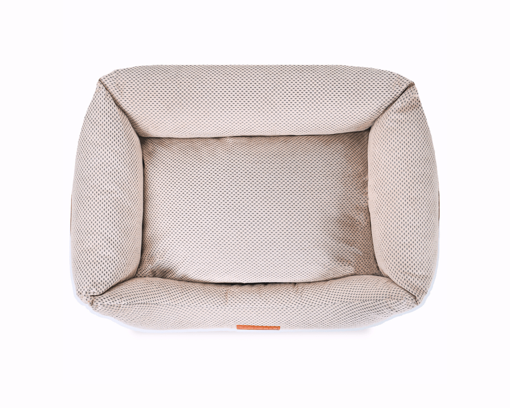 Orthopaedic Memory Foam Dog Bed | Beige - Ralph & Co