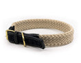 Load image into Gallery viewer, Flat Rope Dog Collar - Black - Ralph & Co
