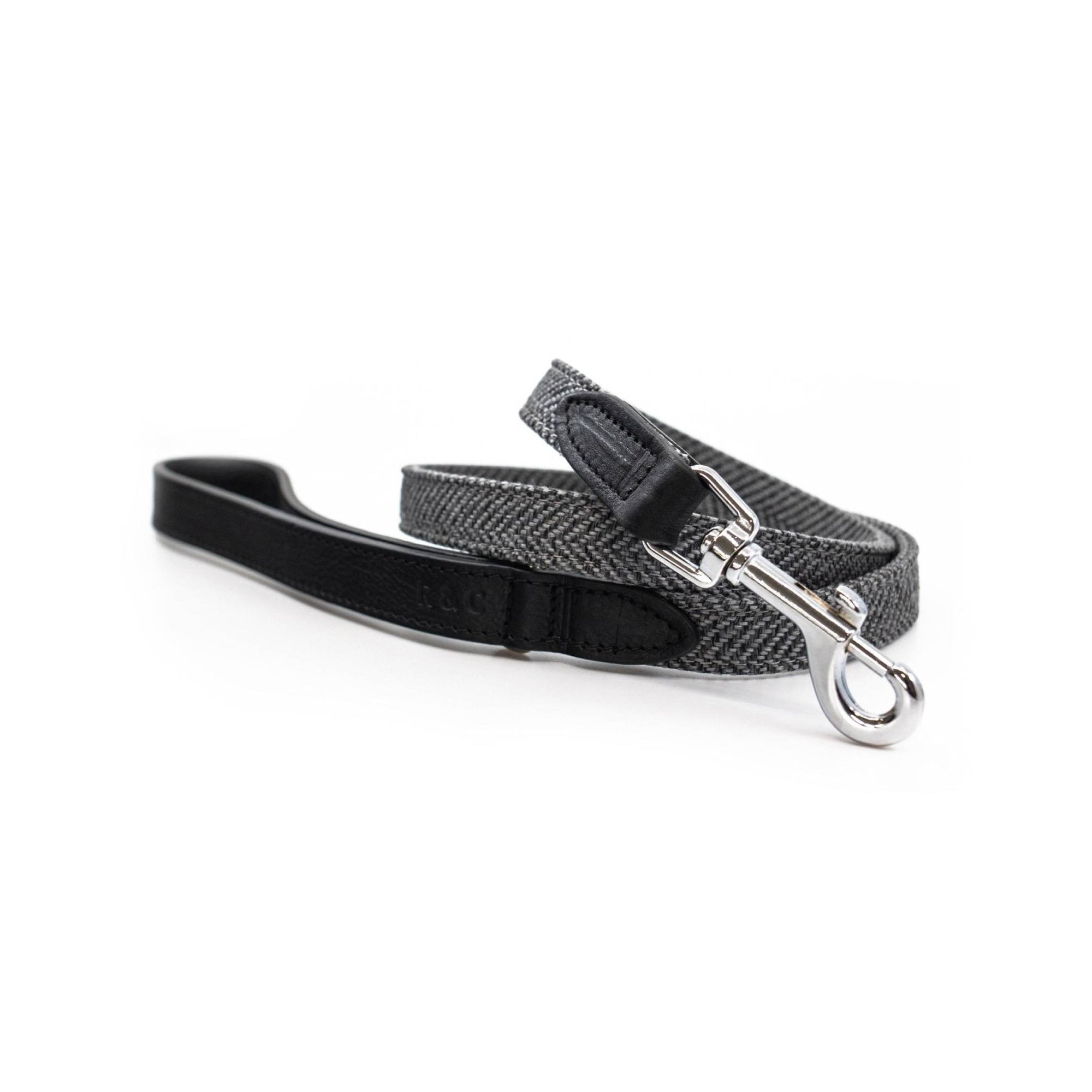 Herringbone & Leather Lead - Balmoral - Ralph & Co