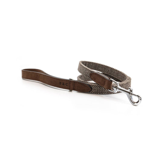 Herringbone & Leather Lead - Lincoln - Ralph & Co