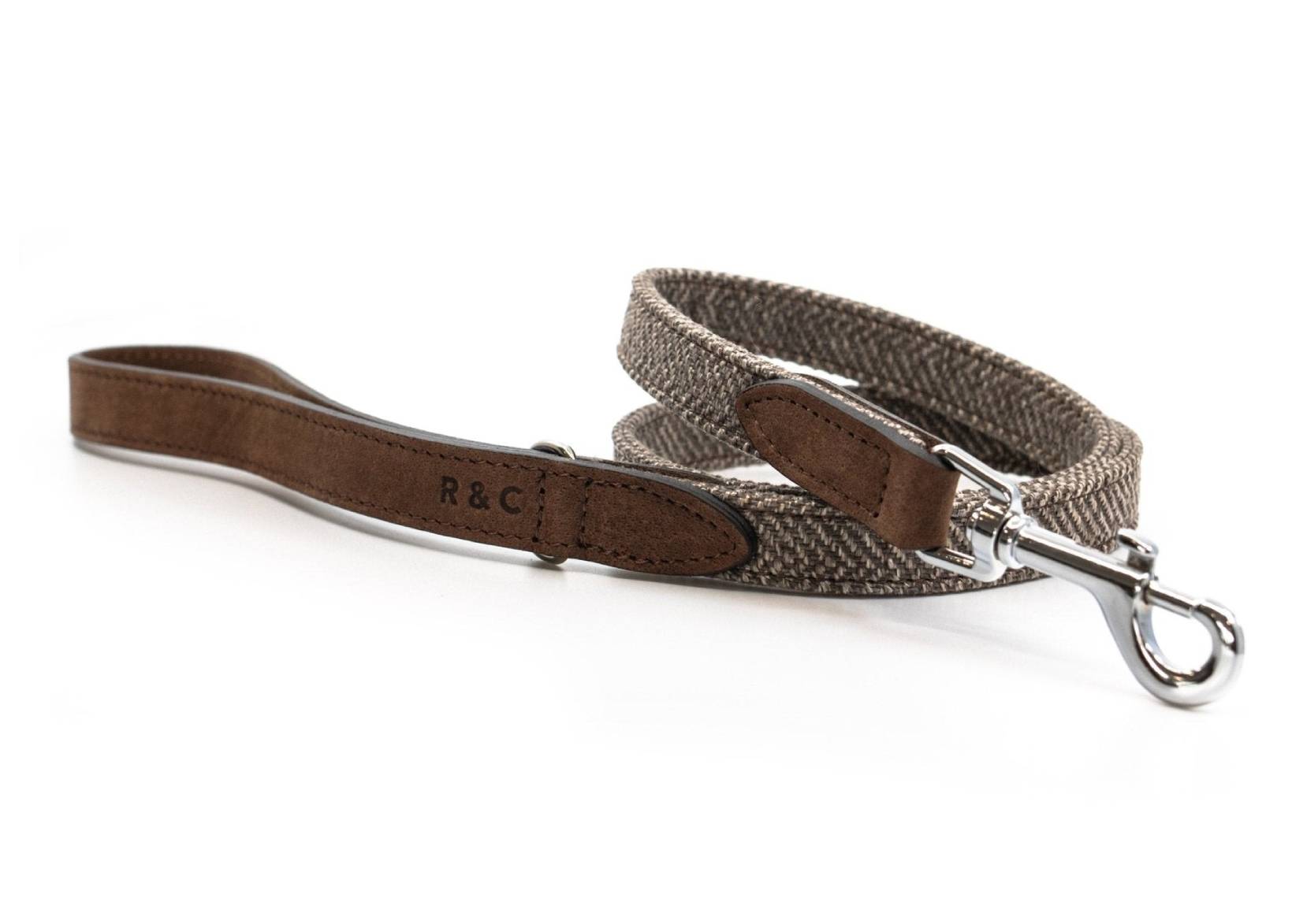 Herringbone & Leather Lead - Lincoln - Ralph & Co