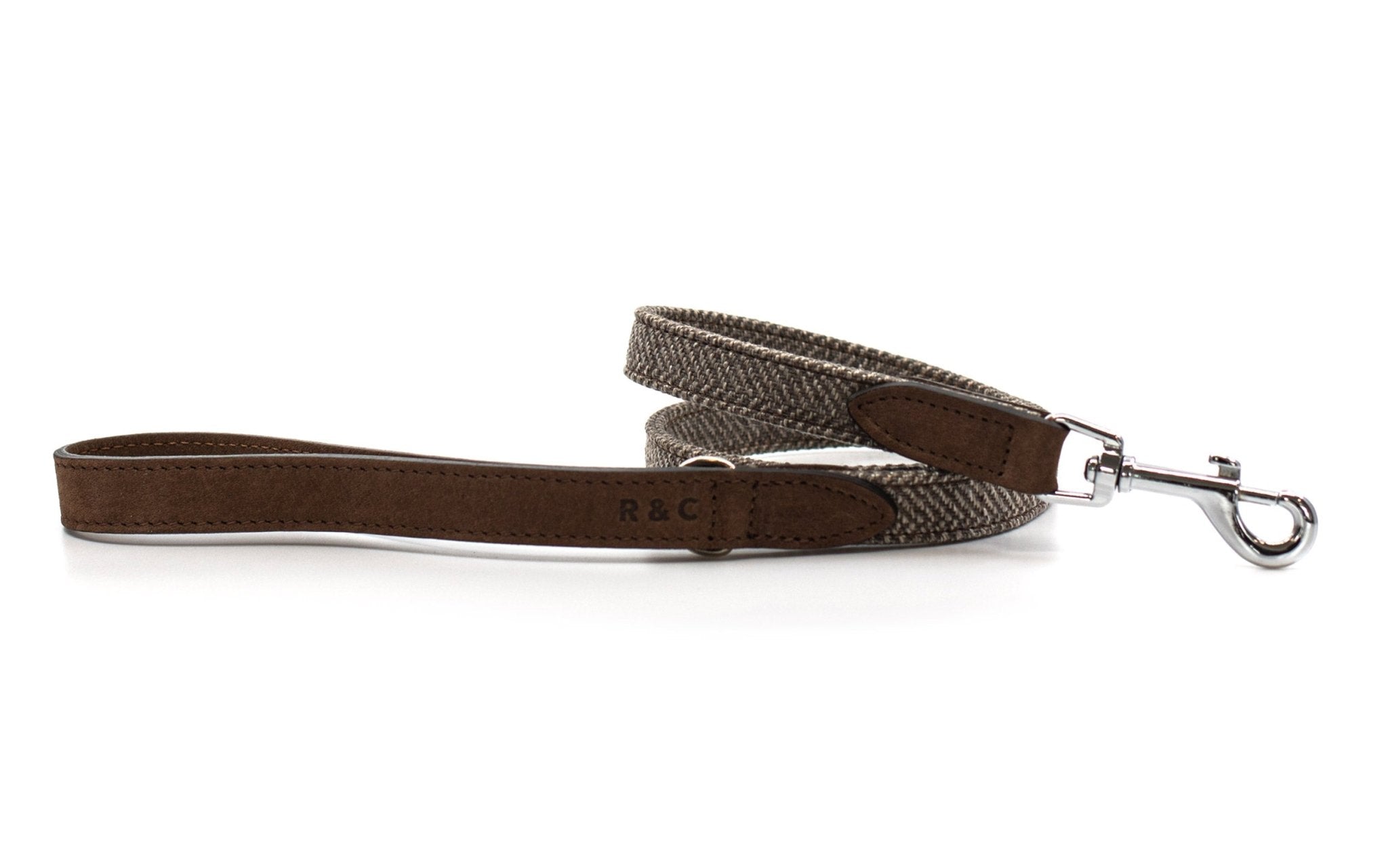 Herringbone & Leather Lead - Lincoln - Ralph & Co