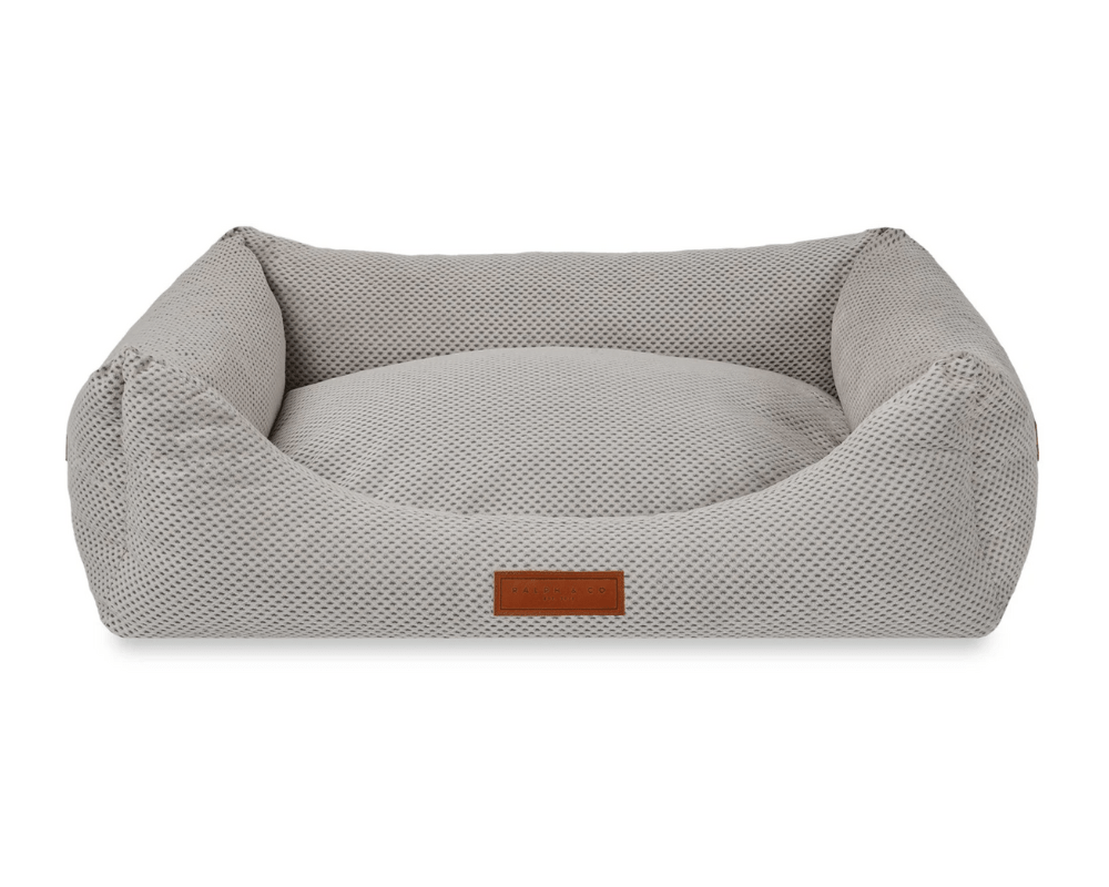 Luxury Beige Memory Foam Dog Bed - Ralph & Co