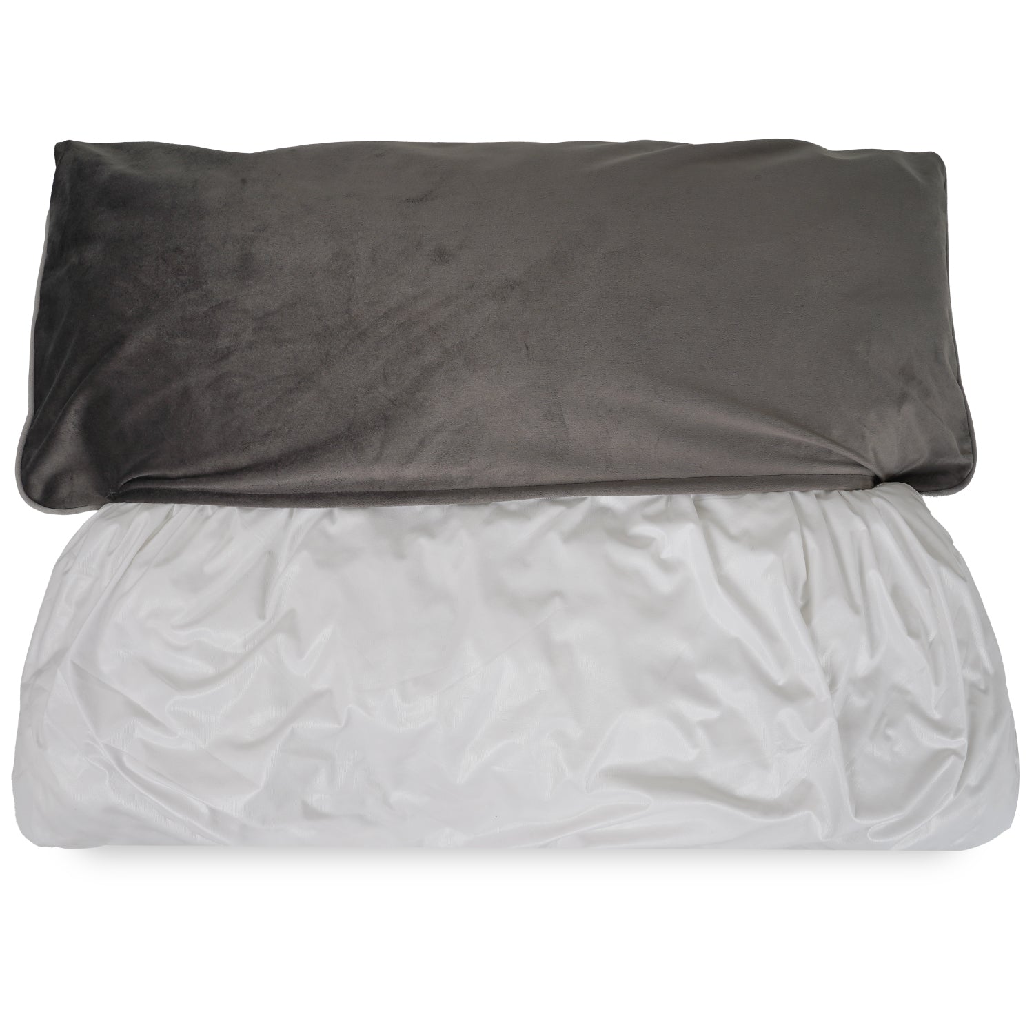 Luxury Memory Foam Crate Bed With Removable Covers | Grey - Ralph & Co