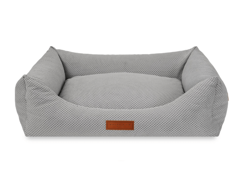 Luxury Grey Memory Foam Dog Bed - Ralph & Co