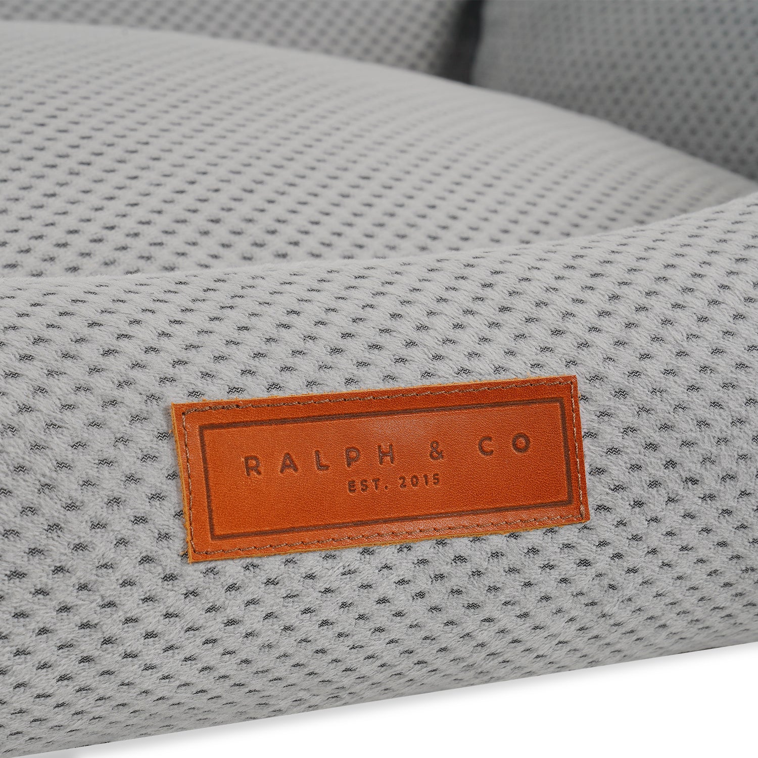 Luxury Grey Memory Foam Dog Bed - Ralph & Co