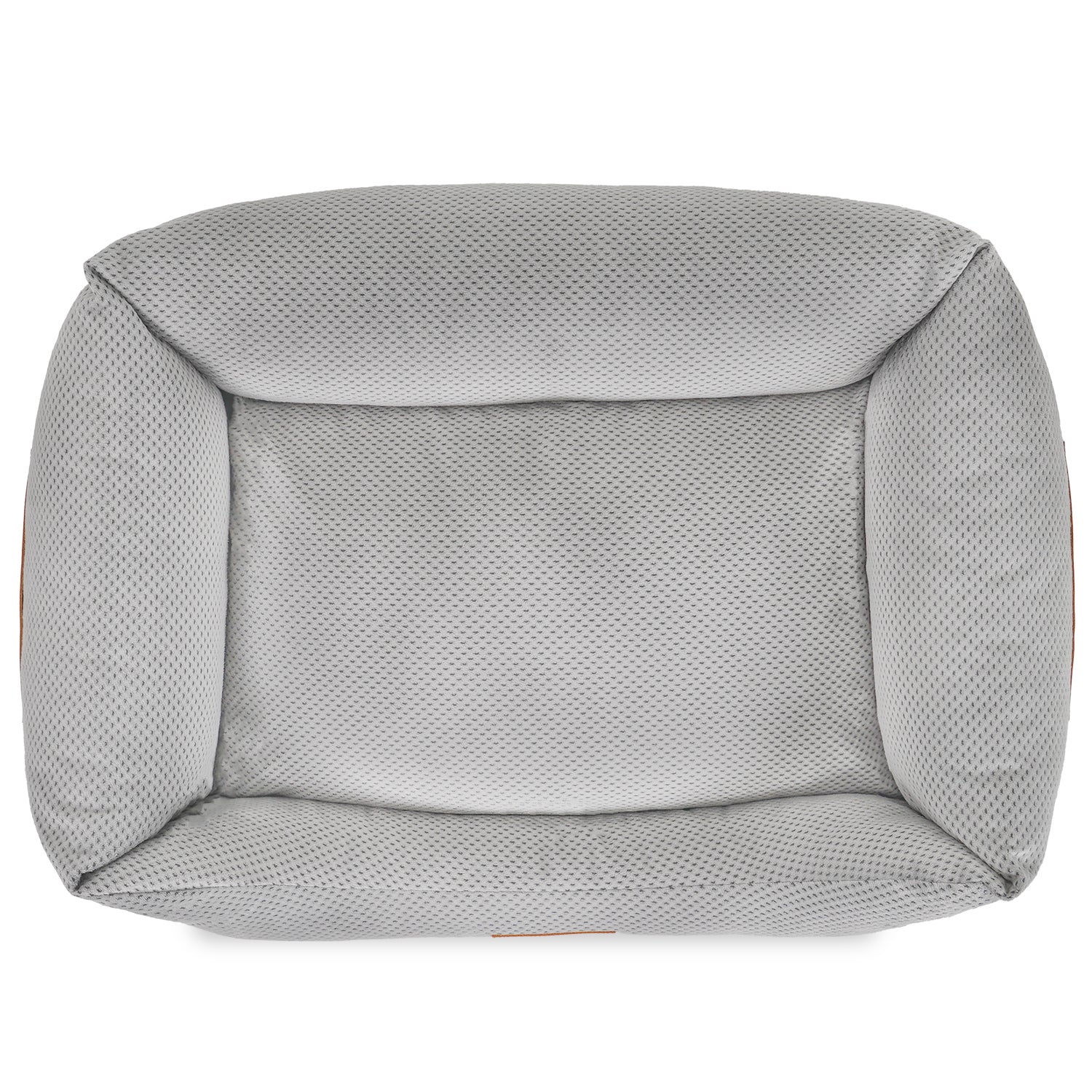 Luxury Grey Memory Foam Dog Bed - Ralph & Co