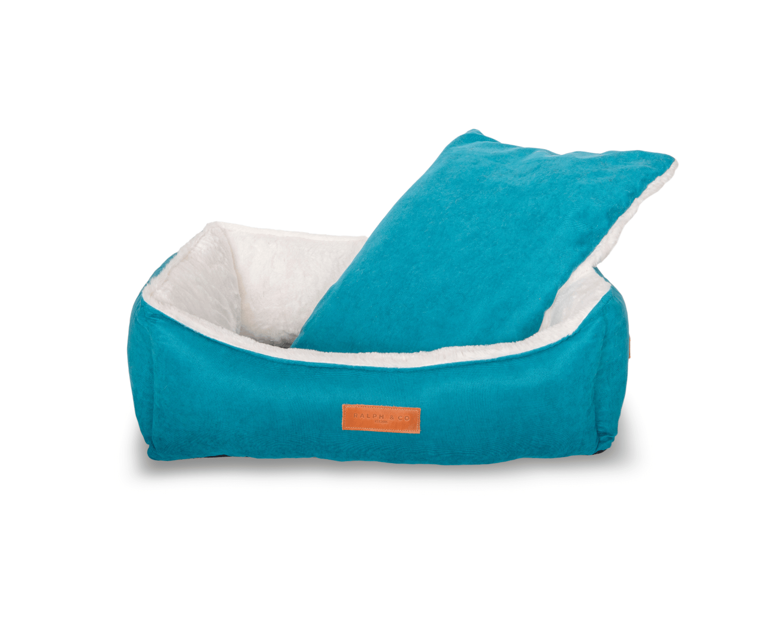 Luxury Velvet Dog Bed With Removable Covers | Hampton - Ralph & Co