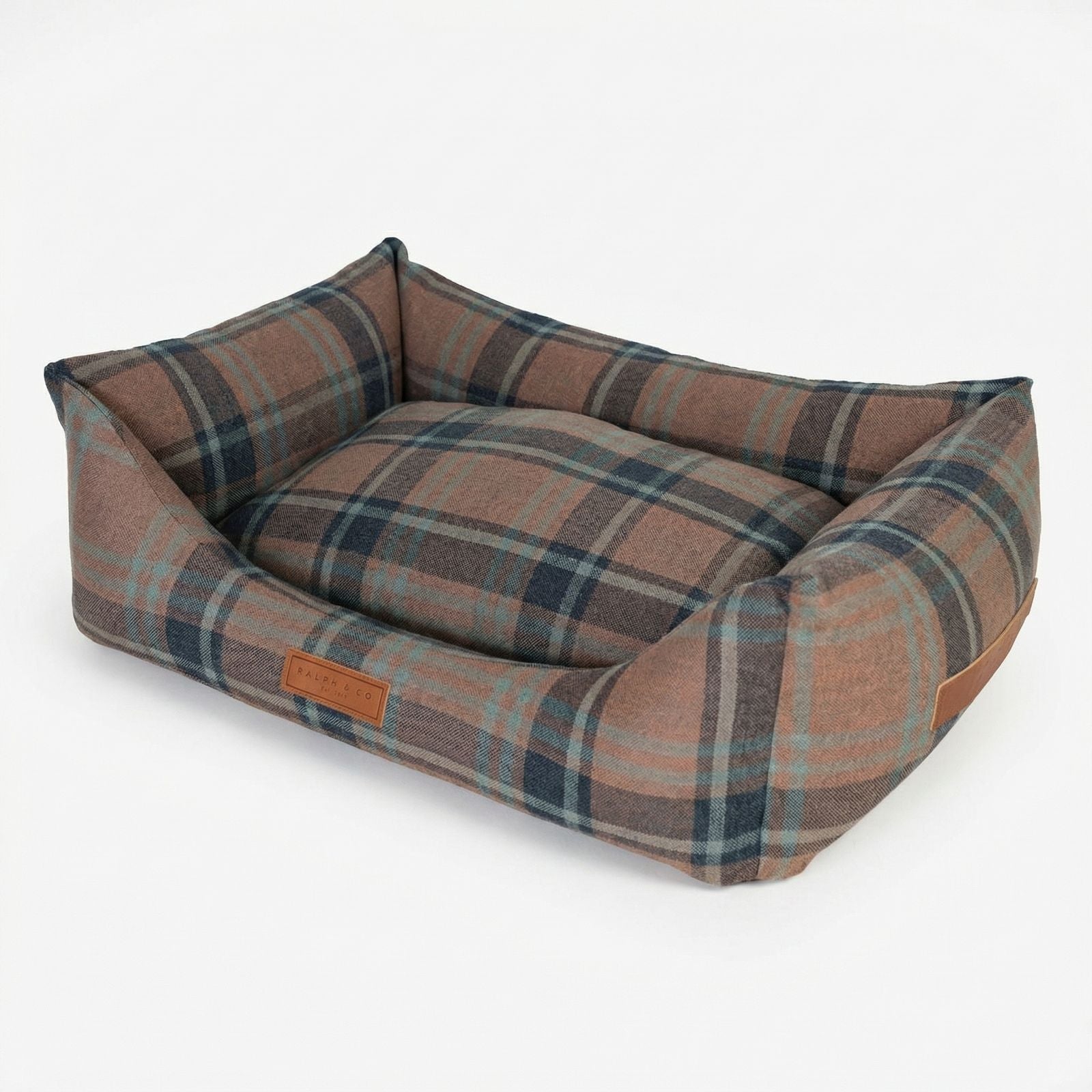 Luxury Tartan Dog Bed With Removable Covers | Marlow - Ralph & Co