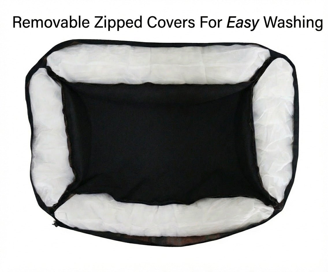 Luxury Tartan Dog Bed With Removable Covers | Marlow - Ralph & Co