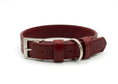 Load image into Gallery viewer, Oxblood Red Leather Dog Collar - Ralph & Co

