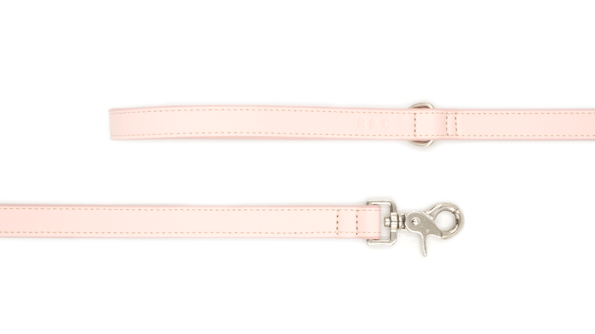 Pink Eco Leather Dog Lead - Ralph & Co