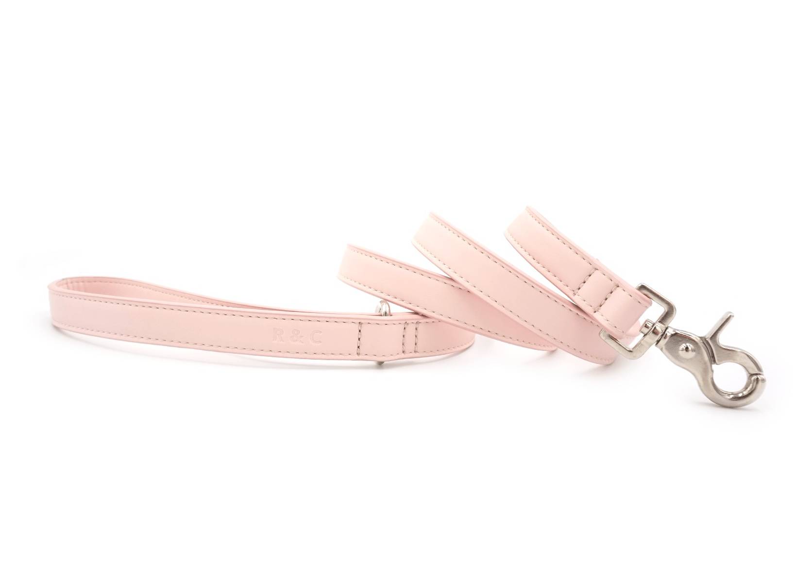 Pink Eco Leather Dog Lead - Ralph & Co