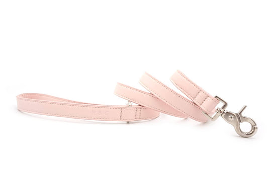 Pink Leather Dog Lead - Ralph & Co