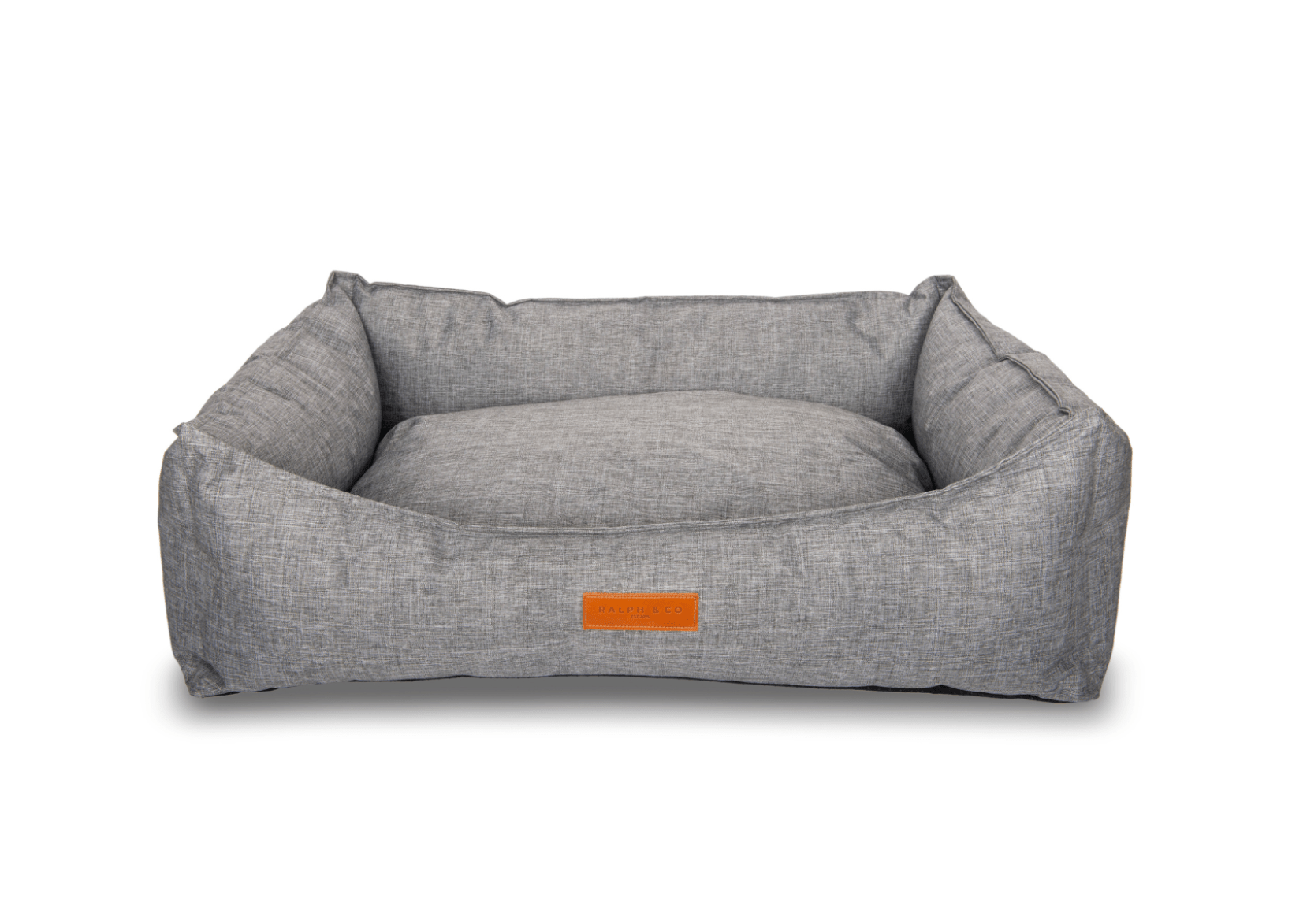 Grey dog beds best sale