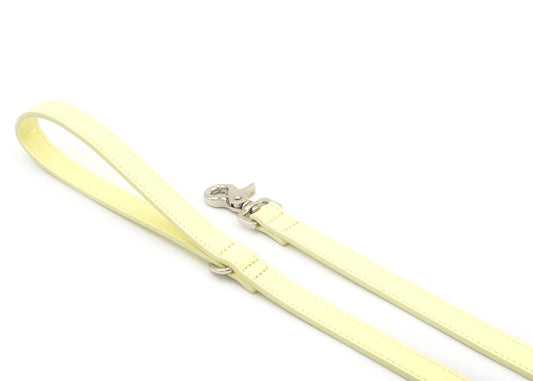 Yellow Leather Dog Lead - Ralph & Co