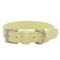 Load image into Gallery viewer, Yellow Leather Dog Collar - Ralph & Co
